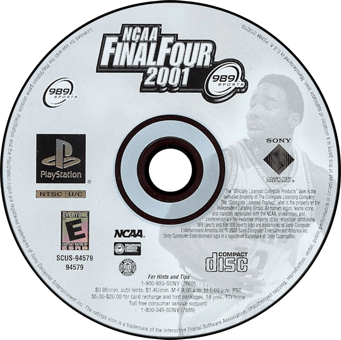 NCAA Final Four 2001 media 5 for Playstation